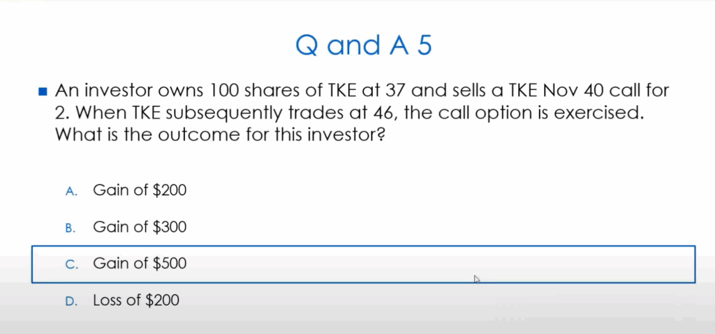 Knomark Marks practice question