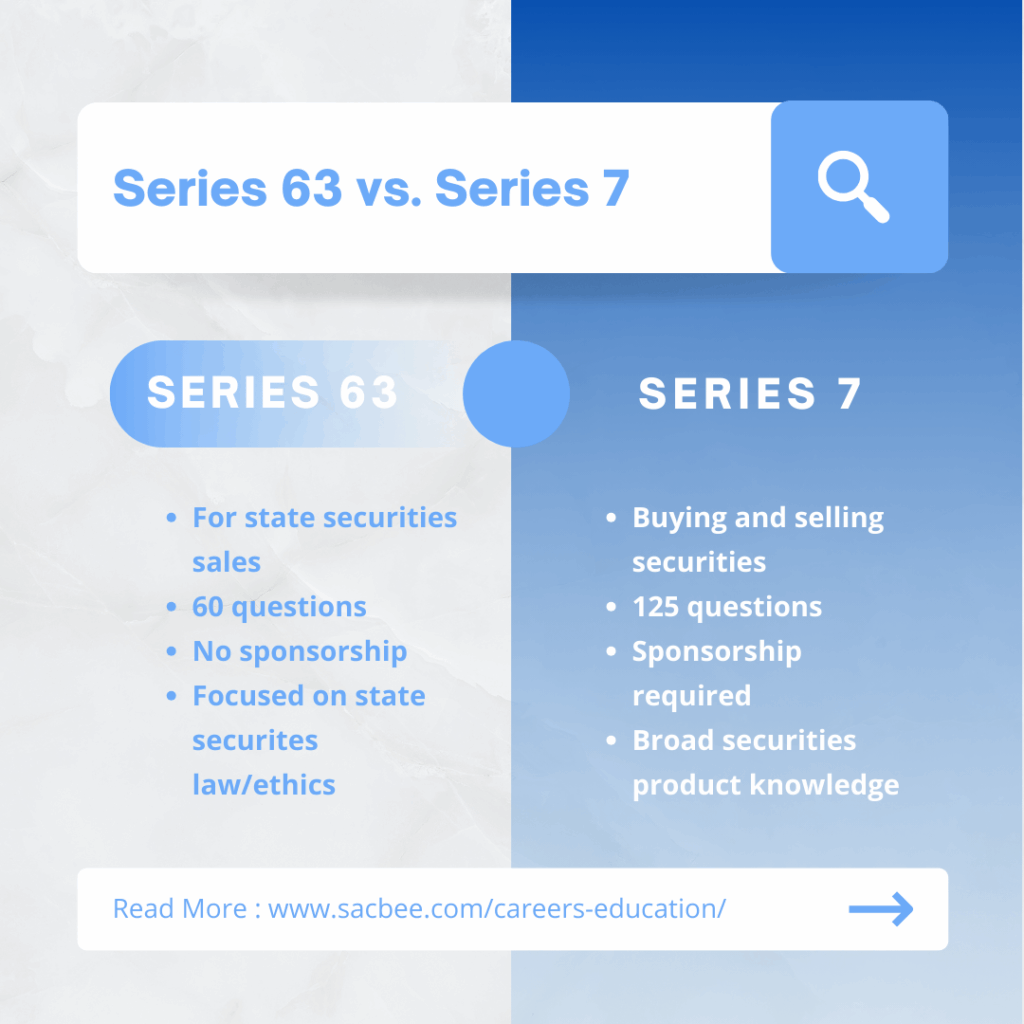 series 63 vs 7