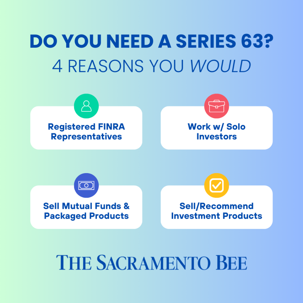 reasons to get Series 63