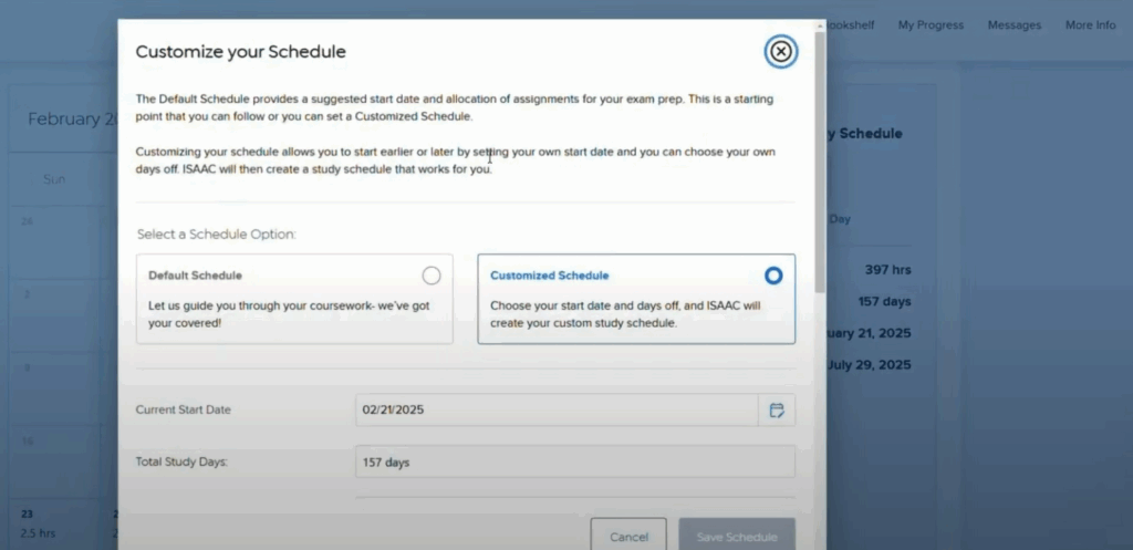 Barbri study schedule