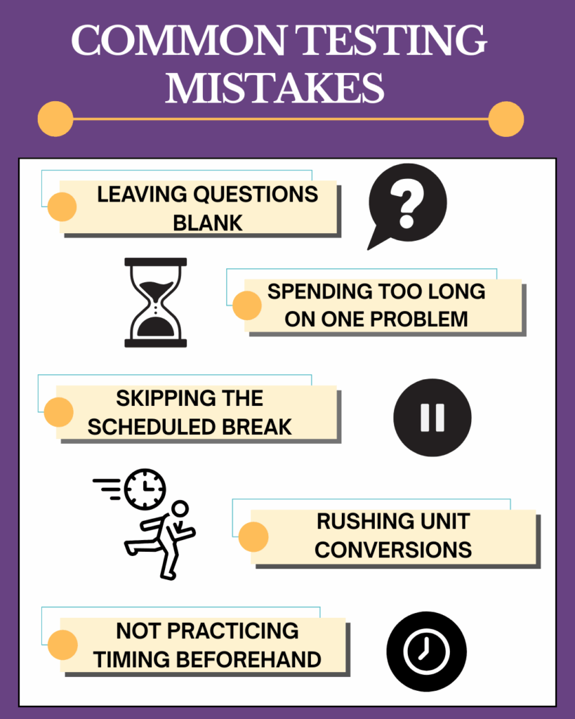 common FE exam mistakes