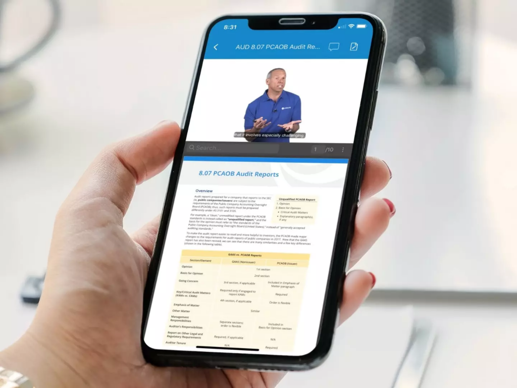 UWorld CPA video