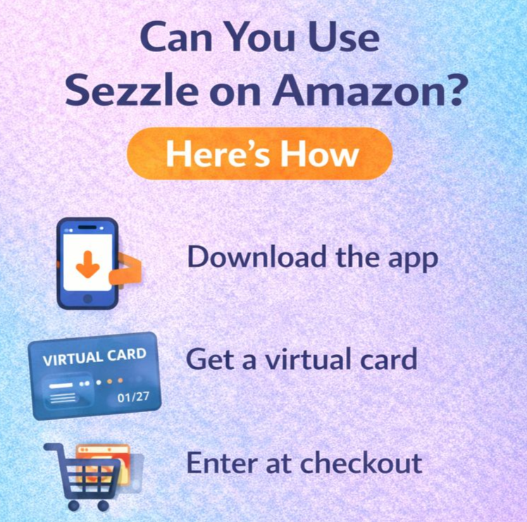 can you use sezzle on amazon