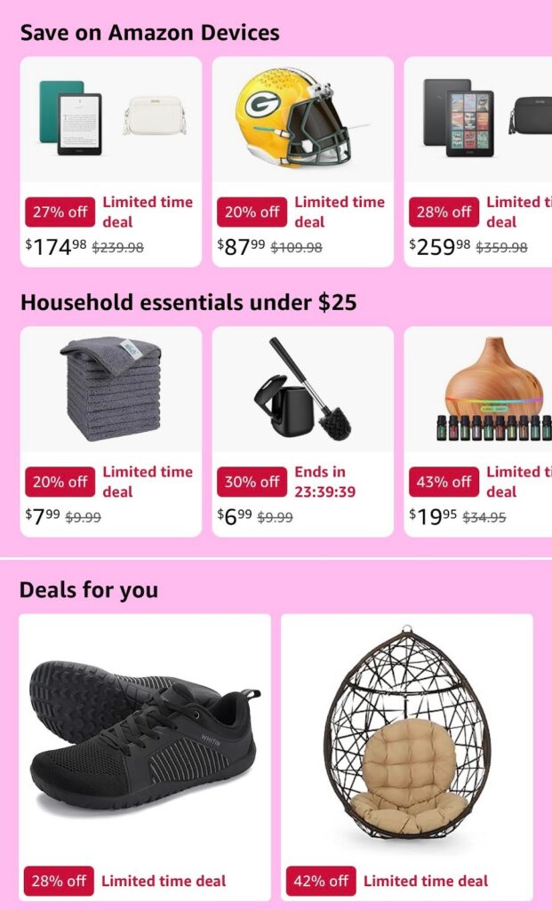Amazon shopping with Sezzle