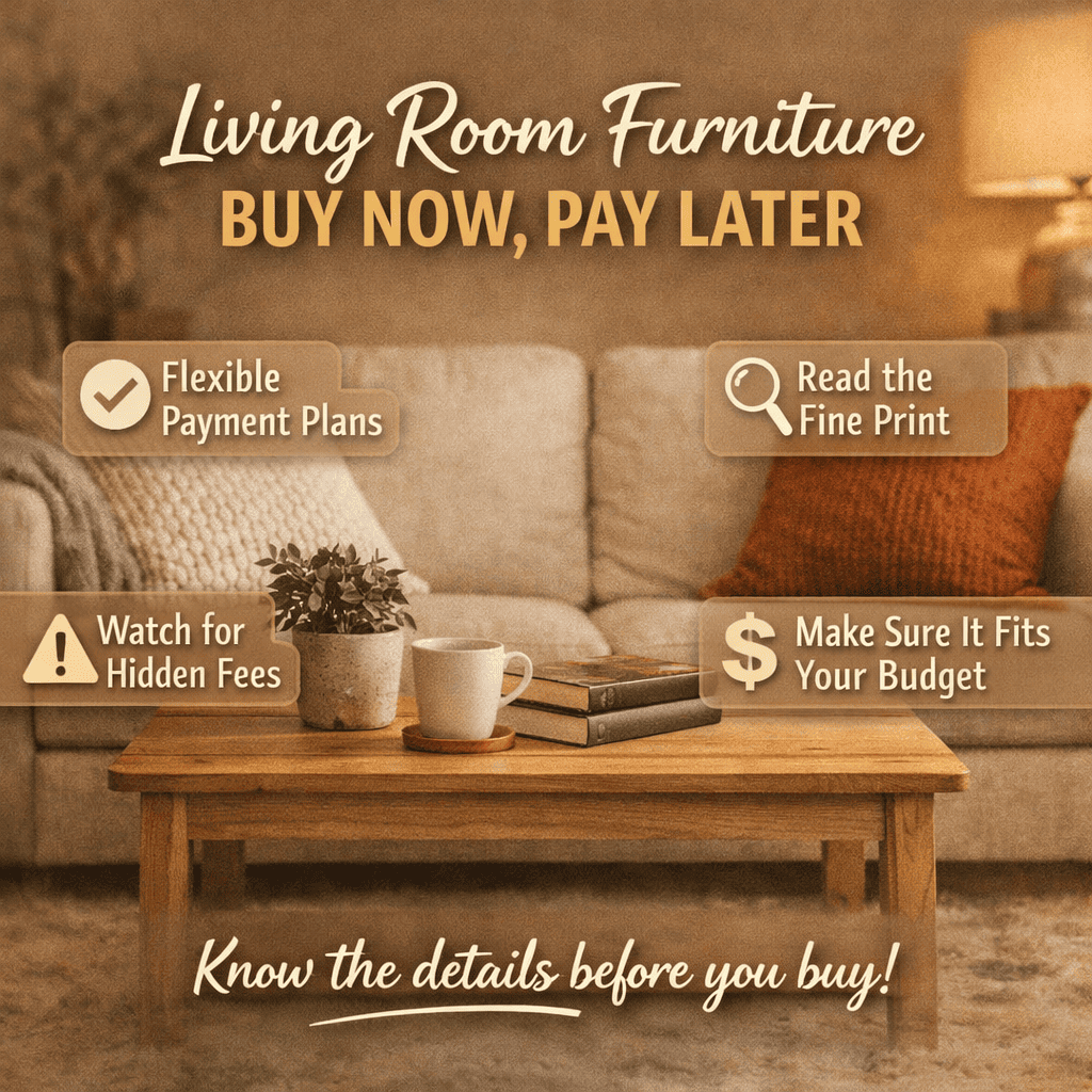living room furniture BNPL