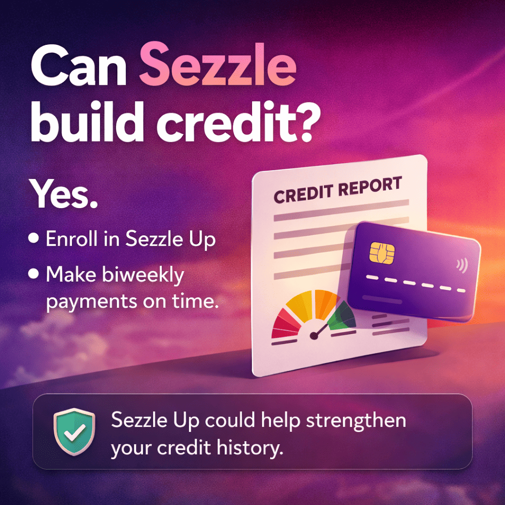 can sezzle build credit