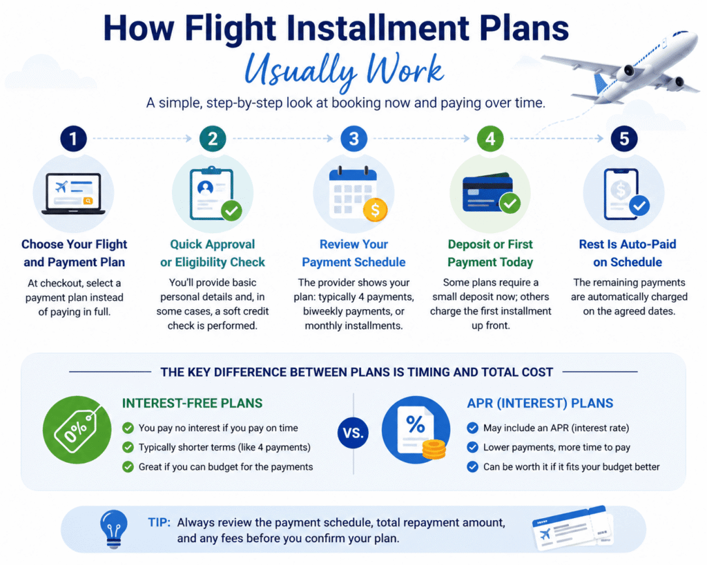 how flight payment plans work