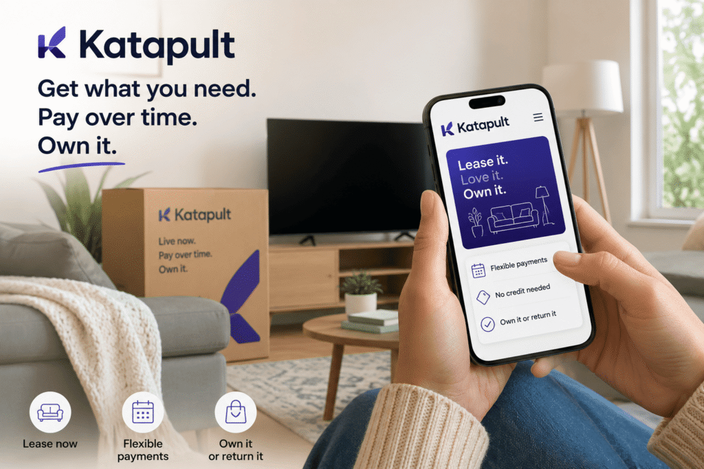 Katapult lease-to-own app for larger purchases