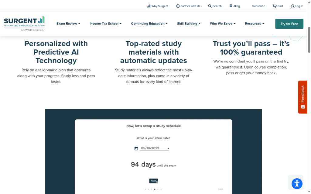 Surgent CMA Predictive AI features