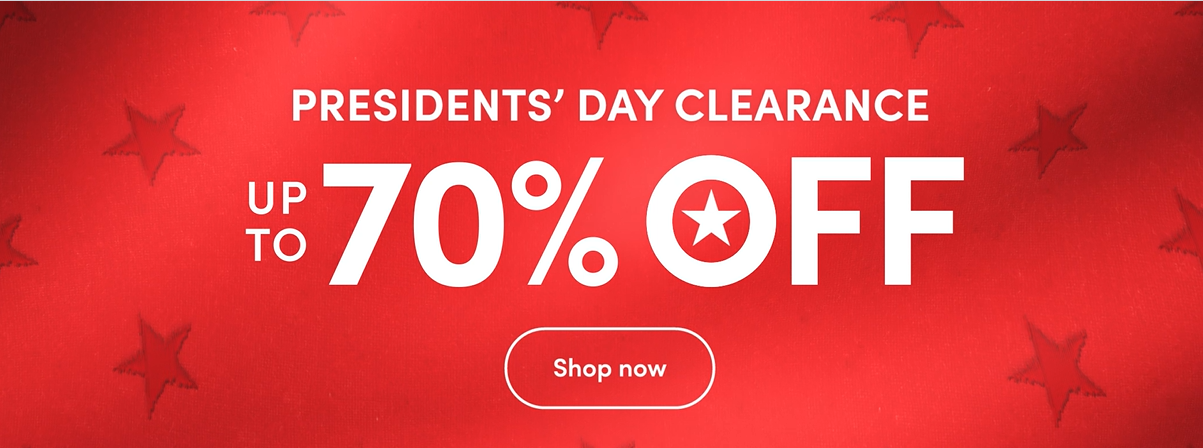 Wayfair’s Presidents’ Day Clearance Sale