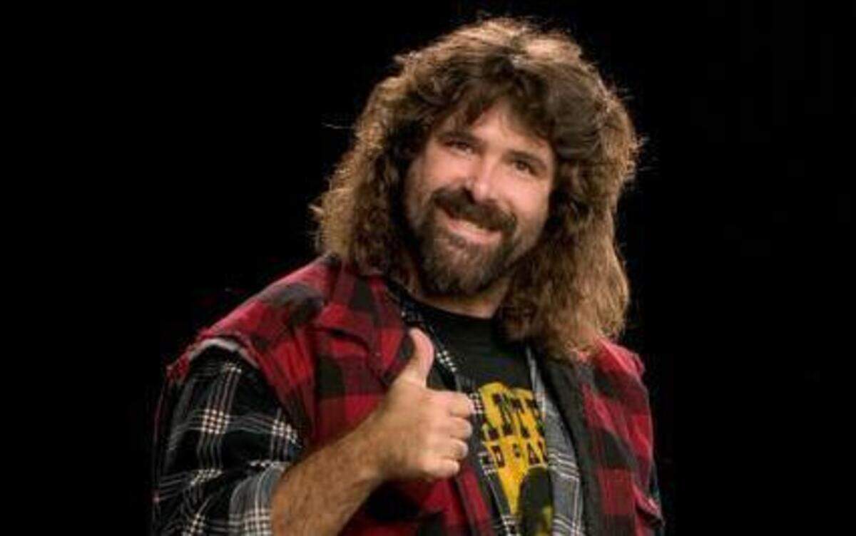 
“I find that a lot of those same things I loved about wrestling, I am able to get from performing,” said ex-wrestler Mick Foley.
