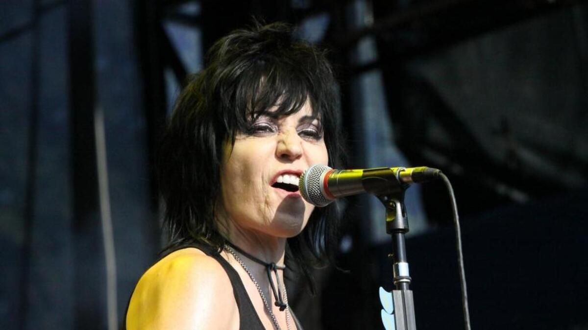 Joan Jett & the Blackhearts on Friday, Sept. 21, 2012, in Atlanta.