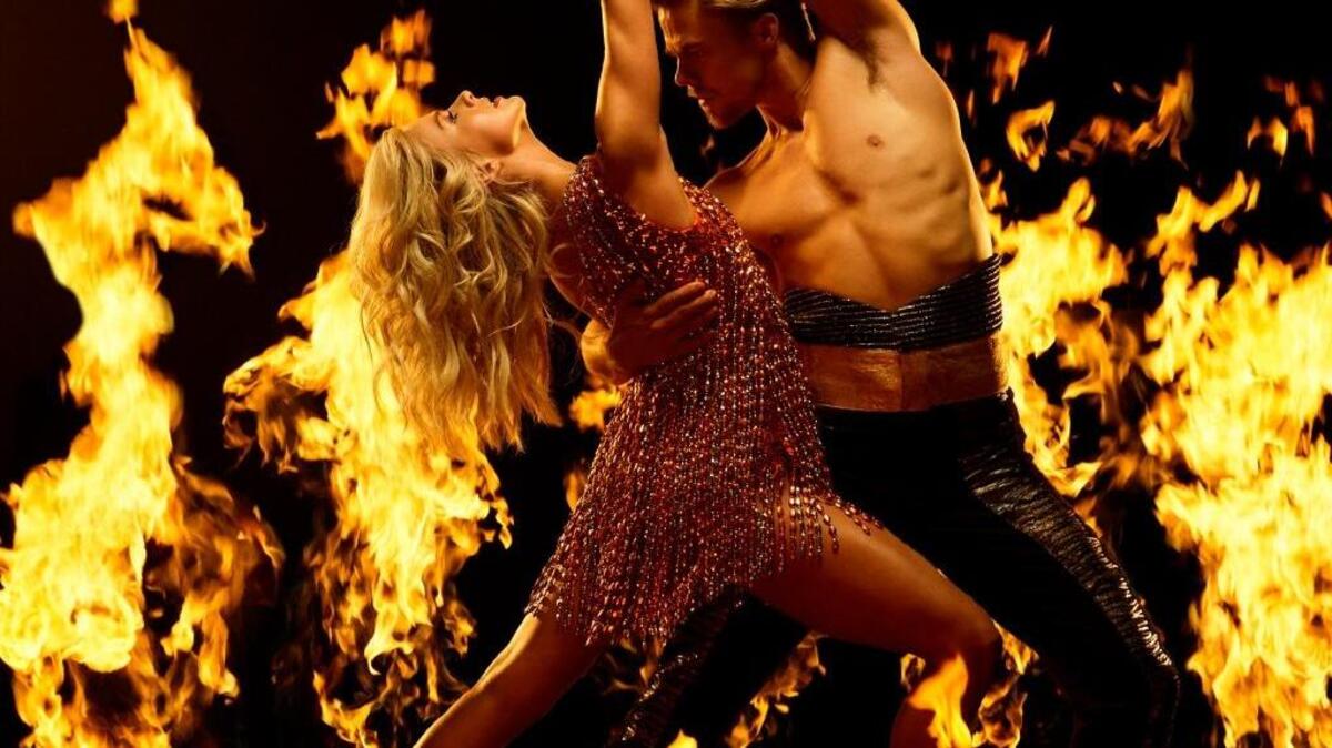 Julianne and Derek Hough perform “Move – Beyond – Live,” coming to the Sacramento Community Center Theatre on June 13.