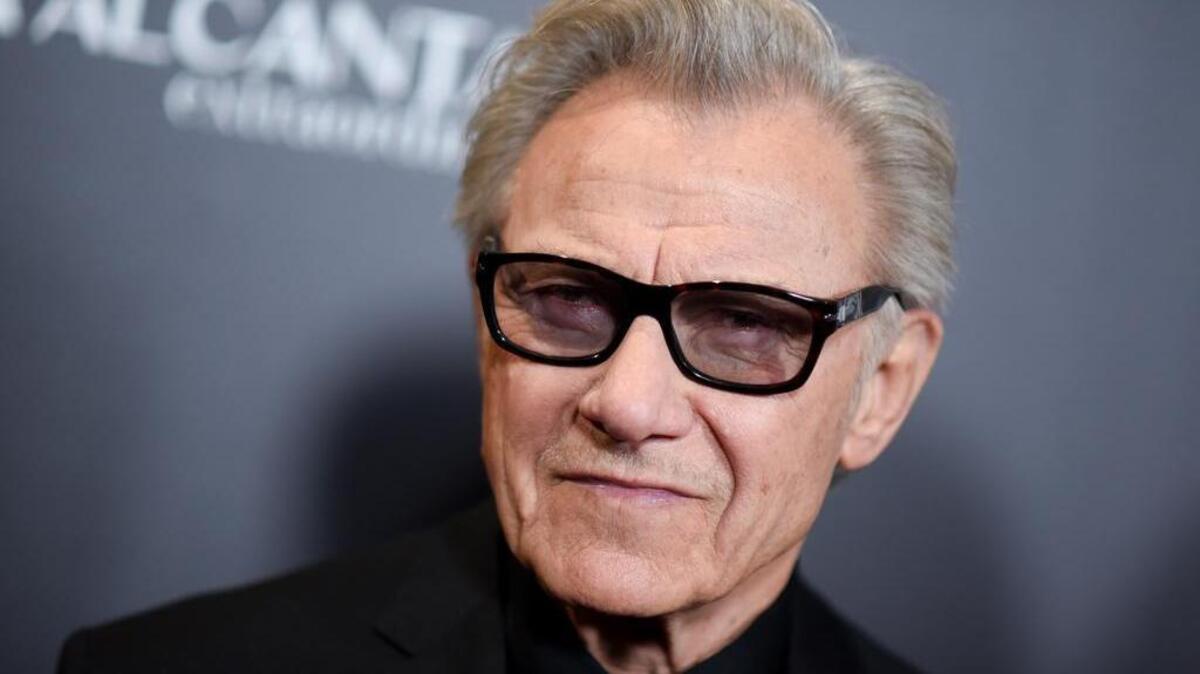 Actor Harvey Keitel arrives at the LA Premiere of “Youth” held at the DGA Theater on Tuesday, Nov. 17, 2015, in Los Angeles.