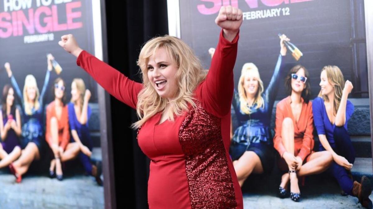 Actress Rebel Wilson attends the world premiere of “How To Be Single” in New York in 2016. Wilson was awarded more than $3.6 million in a defamation suit.