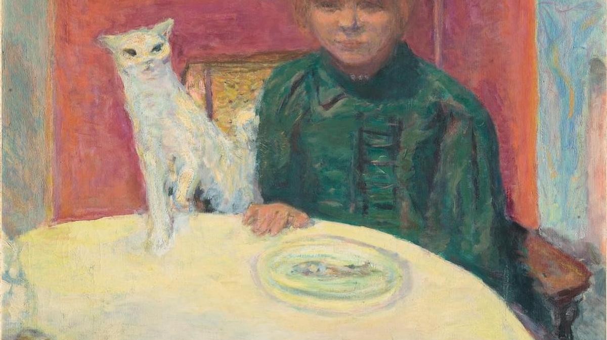 Pierre Bonnard’s “Woman with a Cat, or The Demanding Cat”
