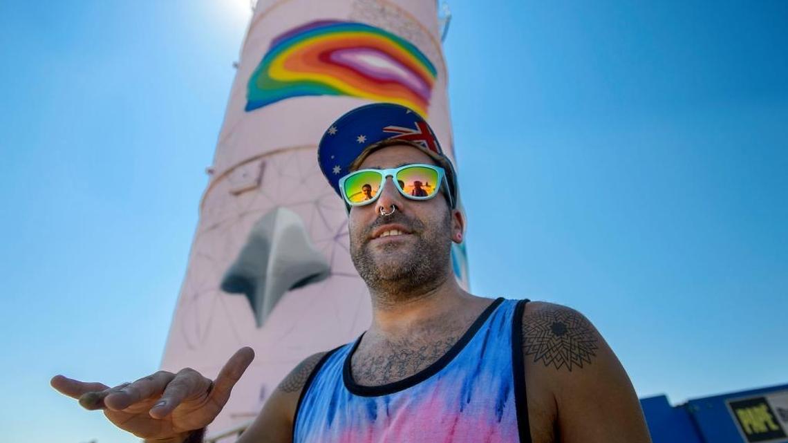 Muralist Okuda San Miguel brings an international reputation to Sacramento’s Wide Open Walls mural festival, which runs through Aug. 20.