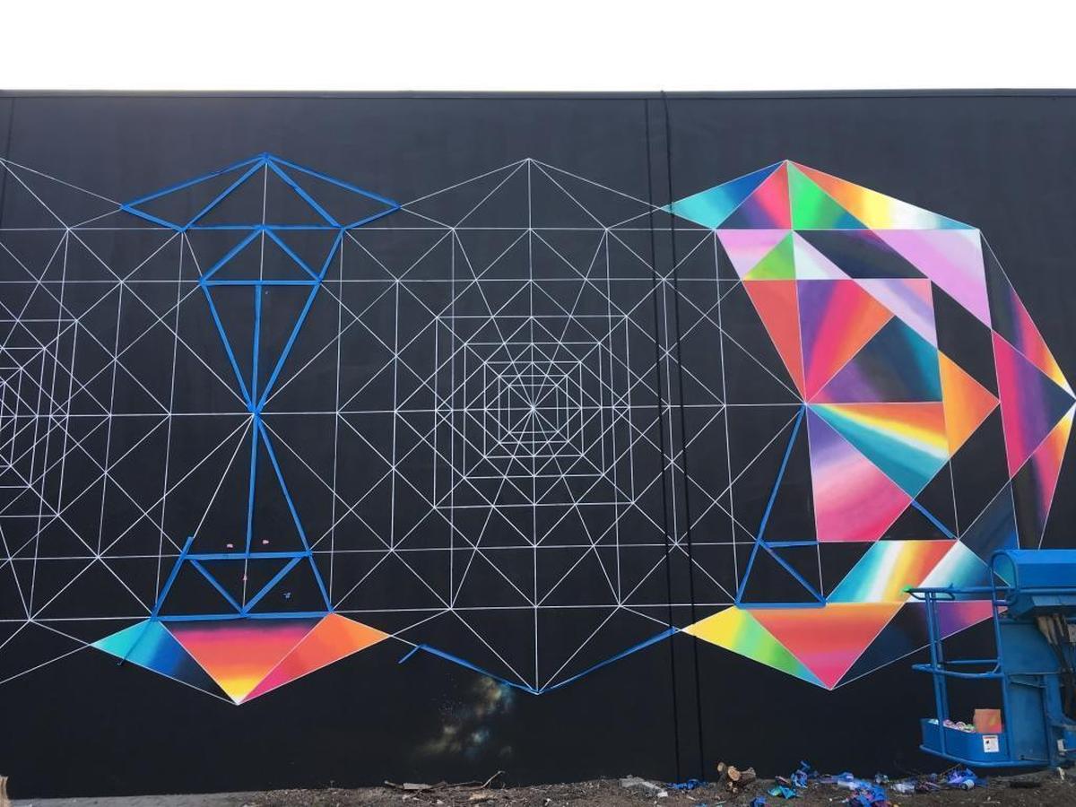 Mural by Jose Di Gregorio at Beatnik Studios.