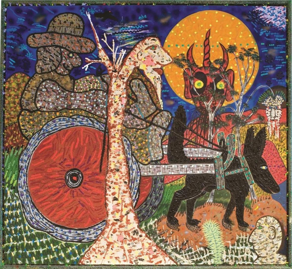 “Dogcart from Hell” by Roy De Forest