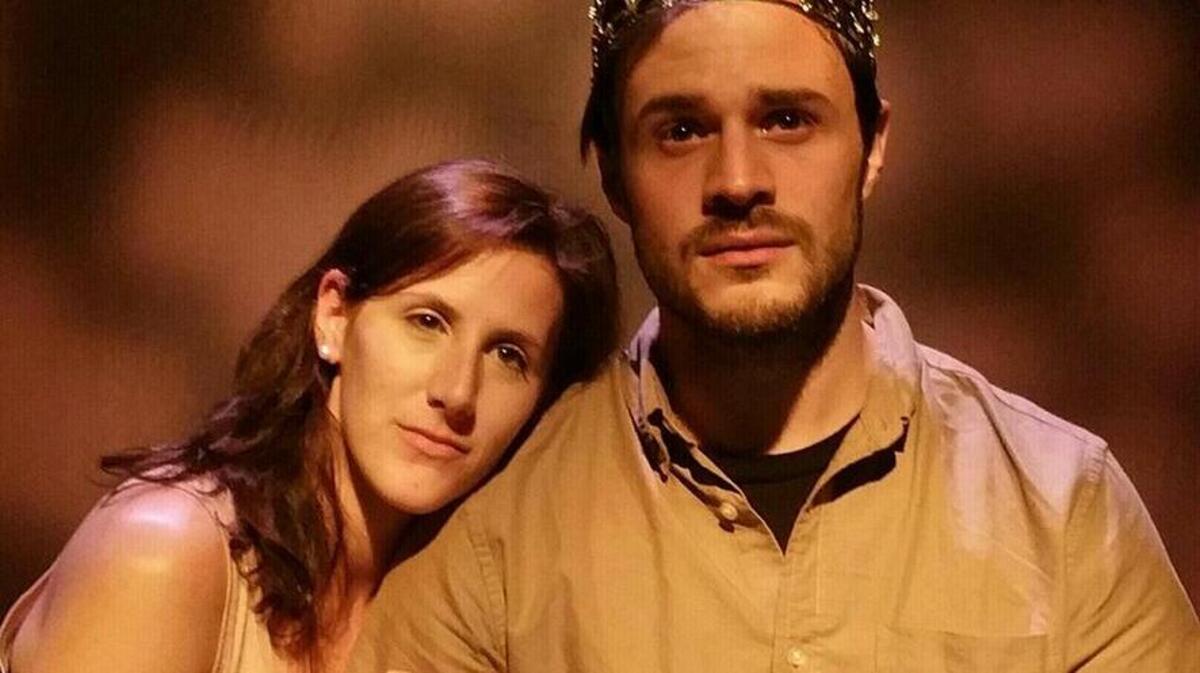 Heather Lynn Smith and Daniel Hubbard star in “Happy Armenians,” through Feb. 28.