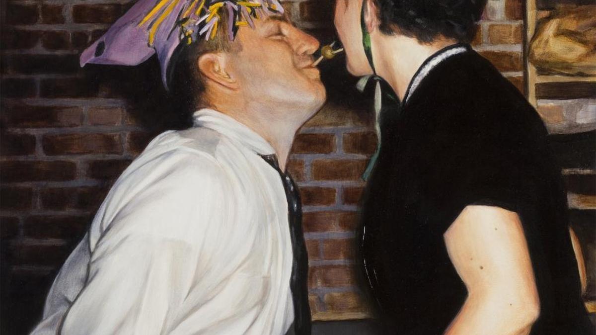 “All the Young Dudes” by Patrick Marasso is part of an exhibit at Jay Jay gallery.