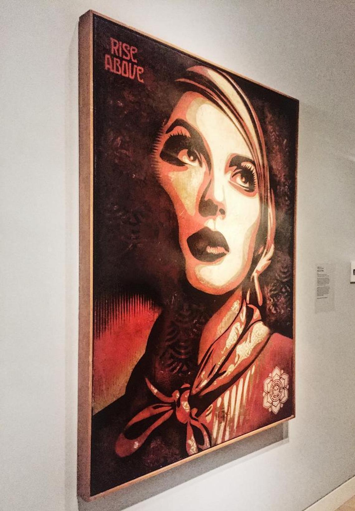 “Rise Above,” by Shepard Fairey