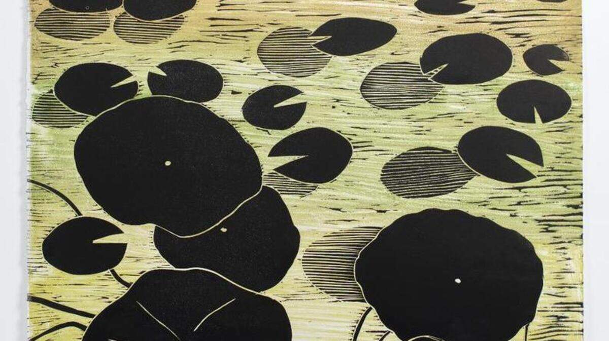 Dixie Law’s “Layered Leaf 1” at Axis Gallery