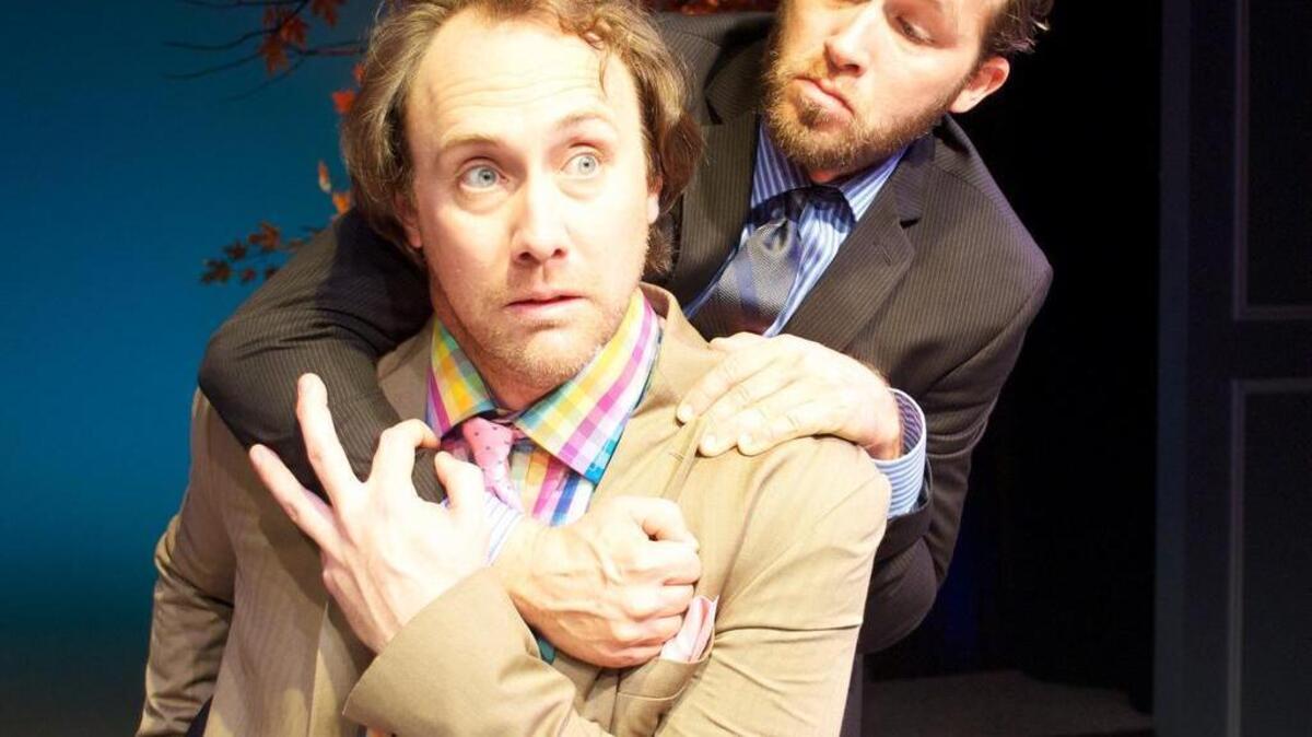 
B Street Theatre will close its production of “The Best Brothers,” which starred Will Springhorn Jr., left, and Christian Martin.

