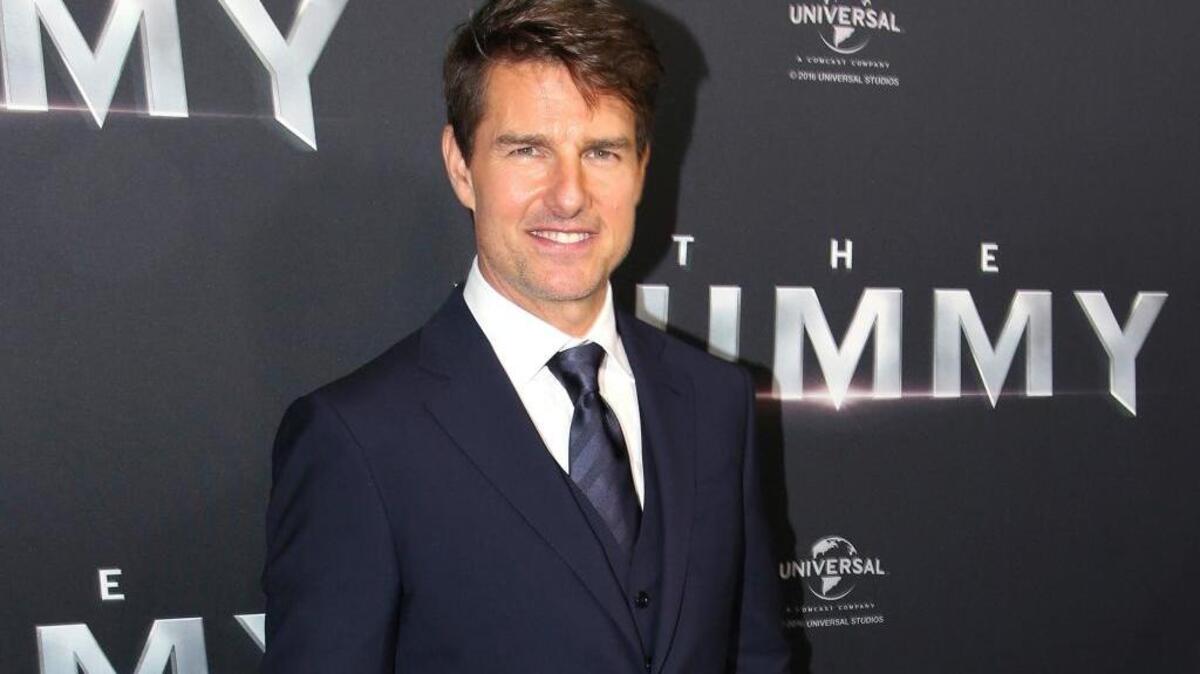 Tom Cruise arrives for the Australian premiere of his movie “The Mummy” on Monday in Sydney. Cruise confirmed Wednesday on a television show that a “Top Gun” sequel is coming.