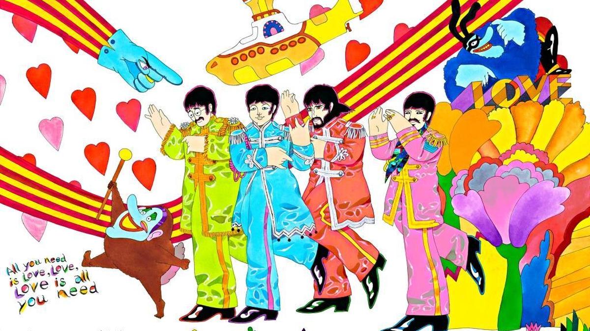 “Yellow Submarine” animation by Ron Campbell.
