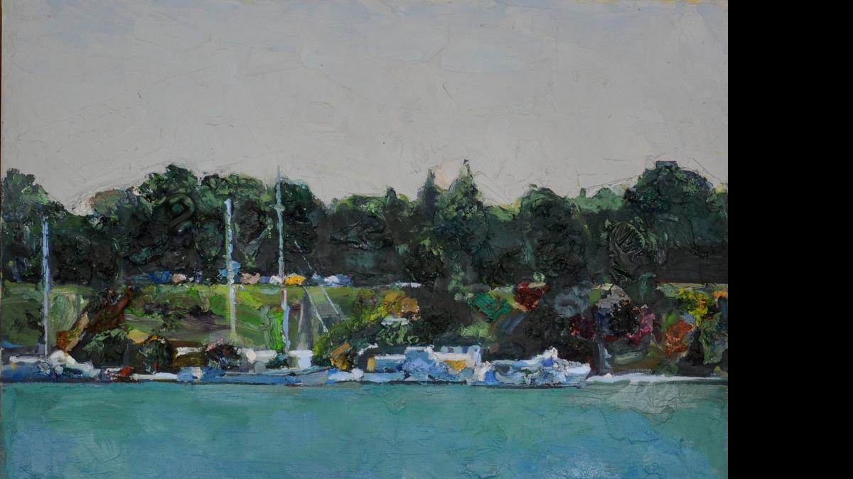 
Bud Gordon’s “Marina” is part of the “Delta Forever” tribute at Shimo Art Center.
