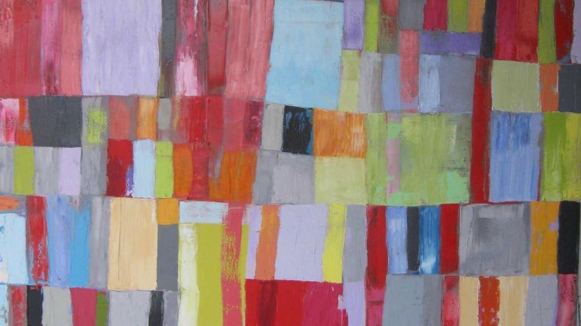 “Blush” by Michaele LeCompte’s is in a group show, “The Back Room II,” at JayJay.