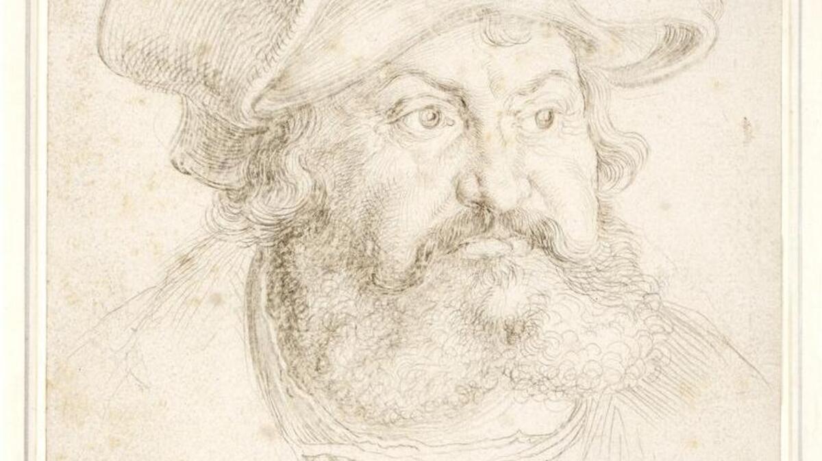 Albrecht Dürer’s “Portrait of Frederick of Saxony” is part of the Crocker Art Museum exhibit, “The Age of Albrecht Dürer: German Drawings from the École des Beaux-Arts, Paris”