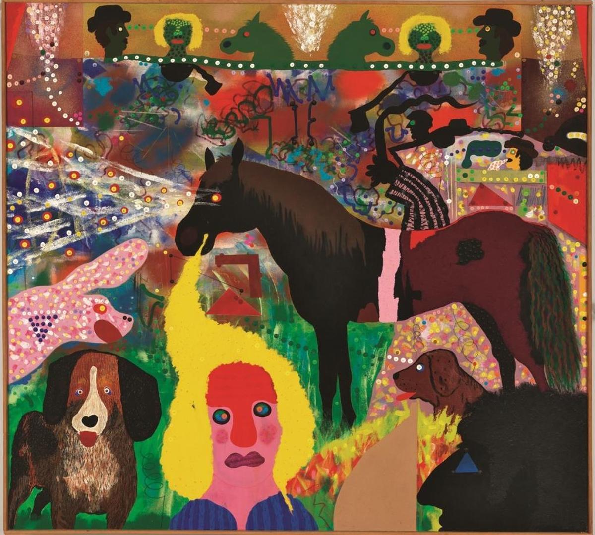 “Wise Horse’s Dream” by Roy De Forest