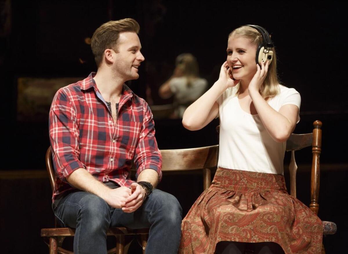 Stuart Ward and Dani de Waal star in the 2015 Broadway Sacramento presentation of “Once,” a musical based on a film.
