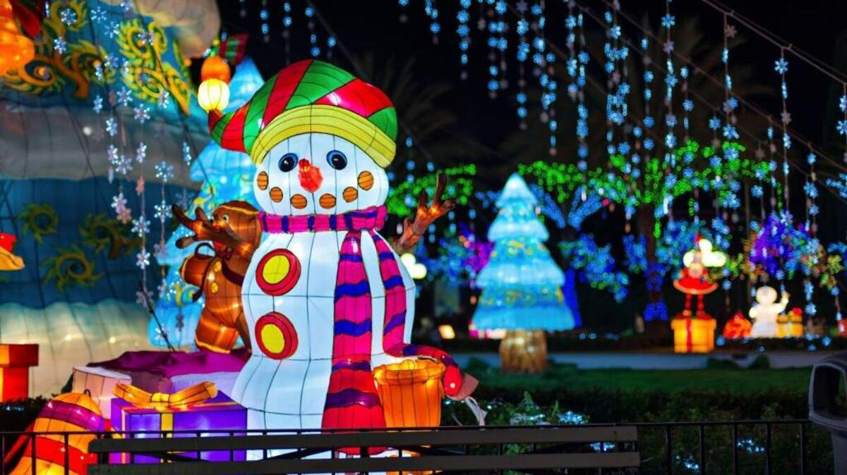 The holiday theme park Global Winter Wonderland has returned to Cal Expo.