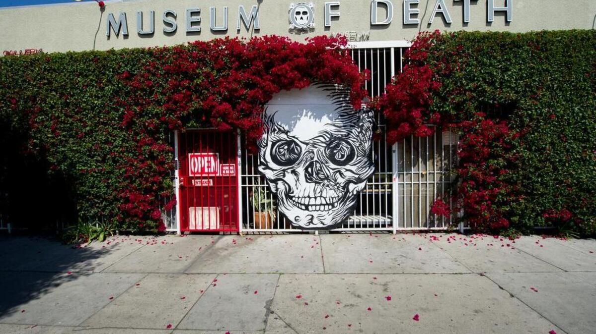 The Museum of Death on Hollywood Boulevard in Los Angeles was one of the offbeat places visited by Sam McManis during his time as The Bee’s “California Traveler.”
