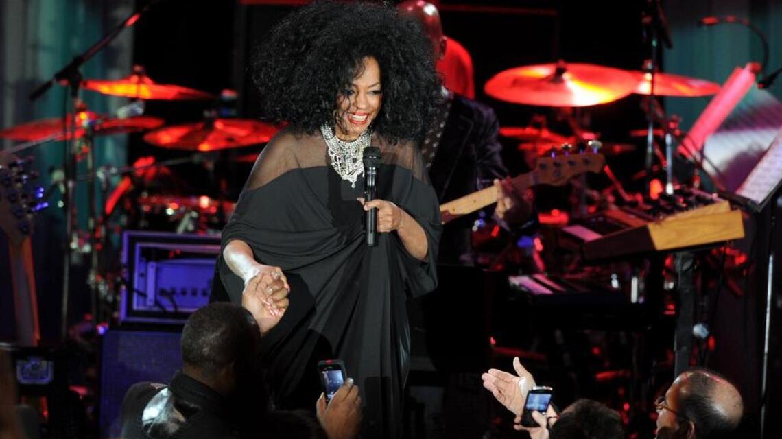 Diana Ross at Thunder Valley on July 9