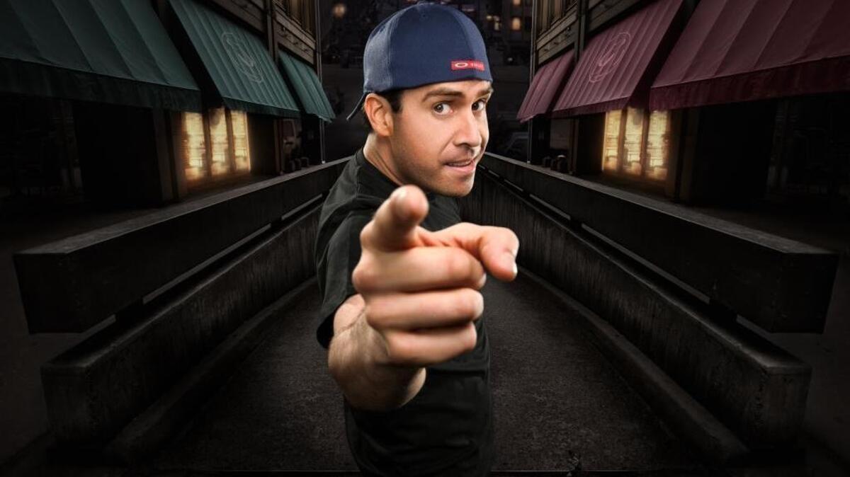 Stand-up comic Pablo Francisco.