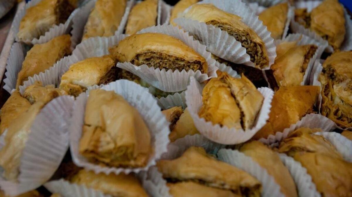 Find baklava at St. Anna’s 22nd annual Greek Food and Wine Festival.