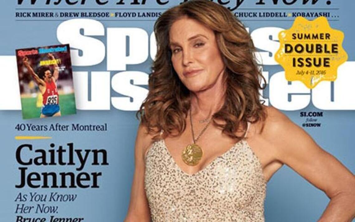 Caitlyn Jenner poses with Olympic gold on SI cover 40 years after win
