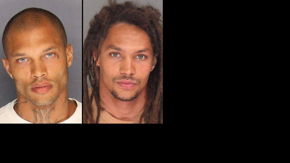 
Jeremy Meeks, left, and Sean Kory, right
