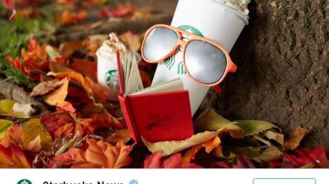 Pumpkin spice latte season has arrived - are you ready?