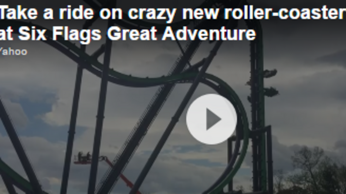 Sneak peek at The Joker ride opening May 29 at Six Flags in Vallejo