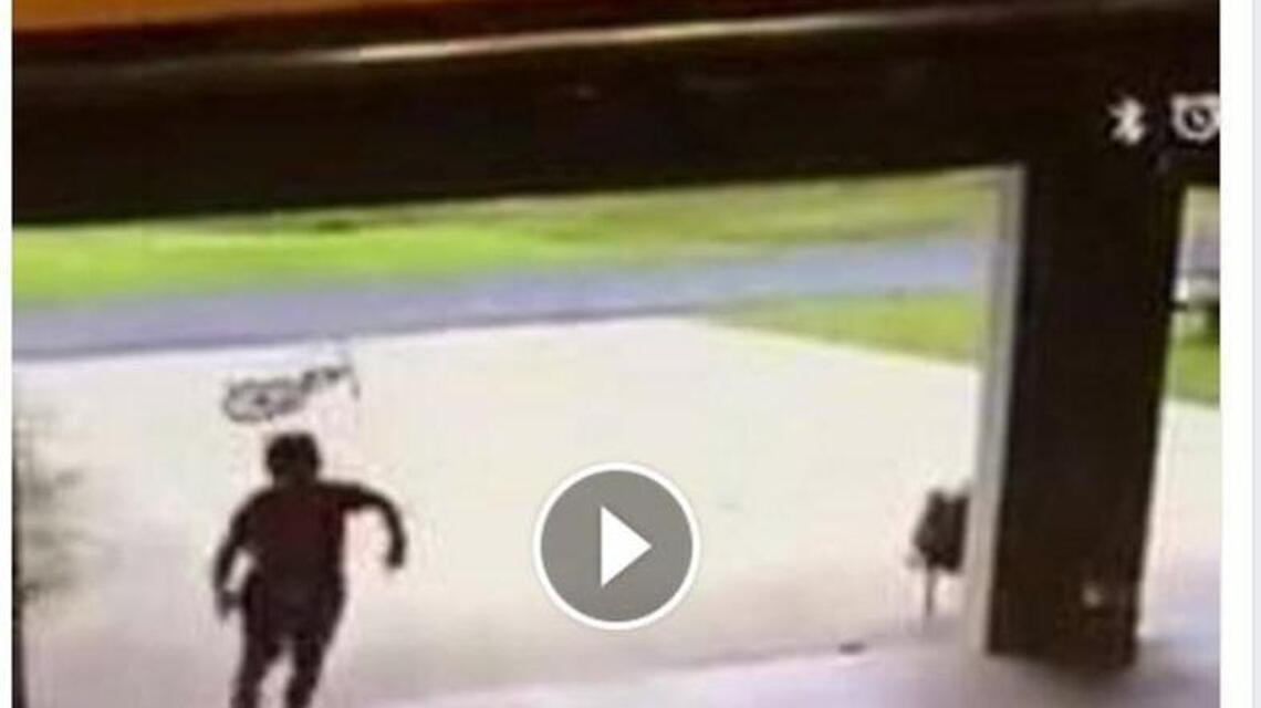 Caught on camera: Boy sneaks into garage to hug dog after his died