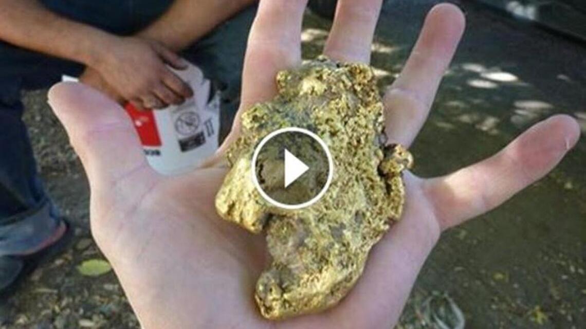 Modesto man finds big gold nugget in Tuolumne County