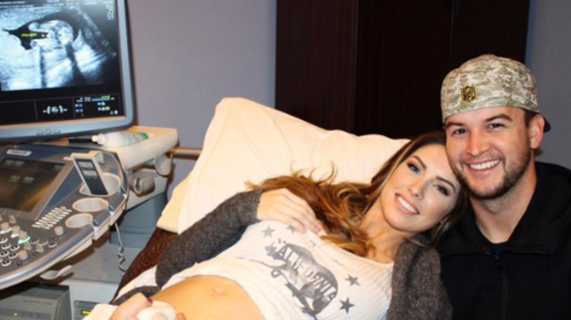 Bengals QB AJ McCarron, former Miss Alabama Katherine Webb welcome son