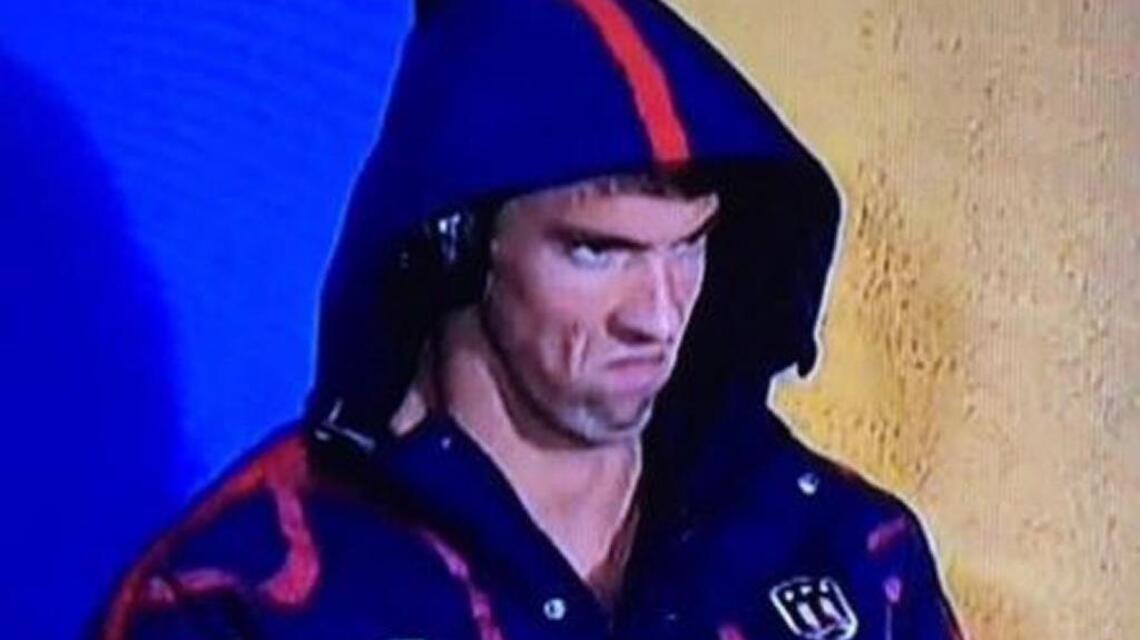 Social media loves #PhelpsFace and #fingerwag from Olympic showdowns