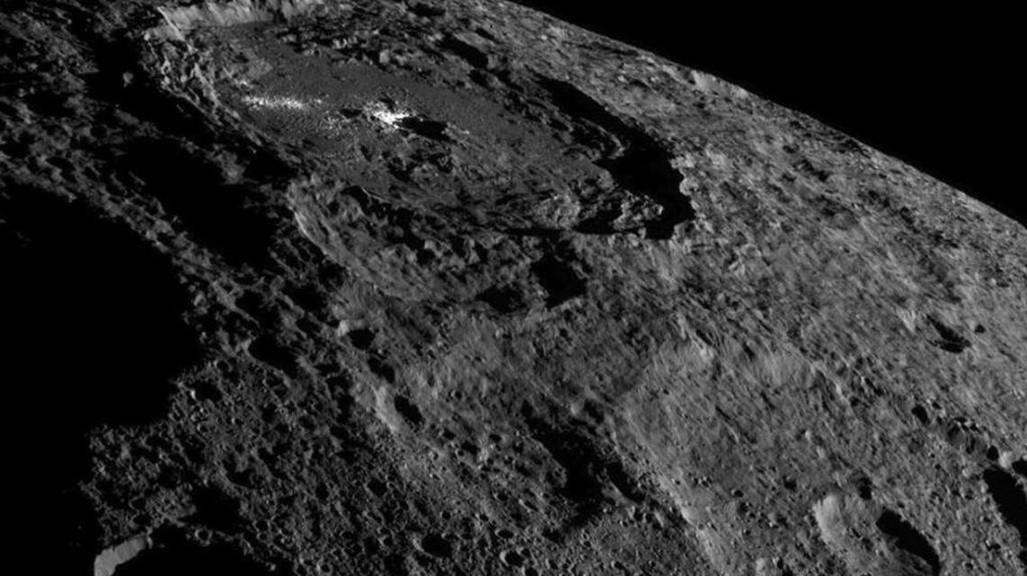 NASA reveals images of bright details on surface of dwarf planet Ceres