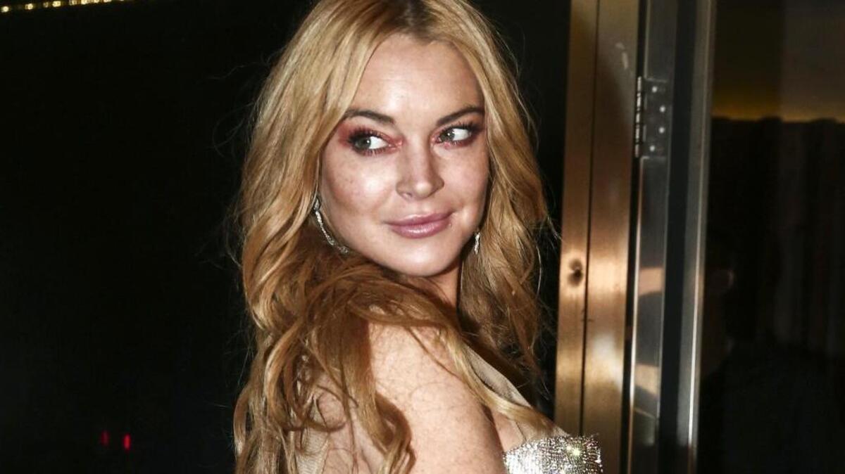 Actress Lindsay Lohan, shown in October 20126, has emerged as a big defender of President Trump, the same person who had plenty to say about Lohan’s freckles and other personal subjects.